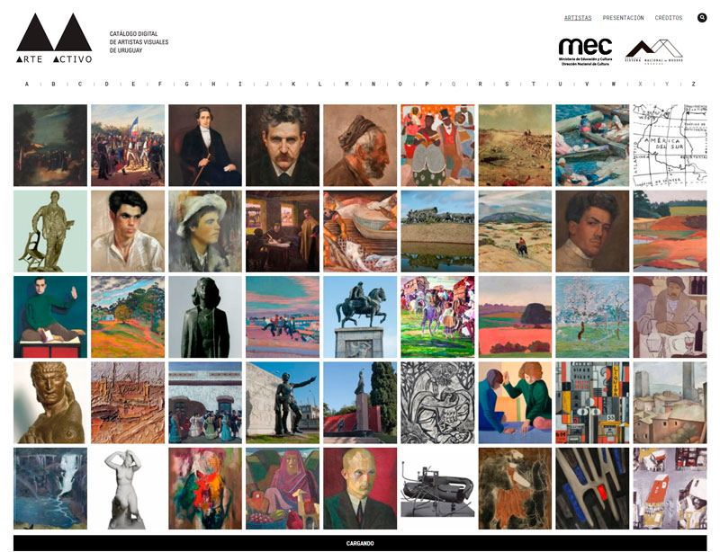Arte Activo - Catálogo Digital de Artistas Visuales del Uruguay